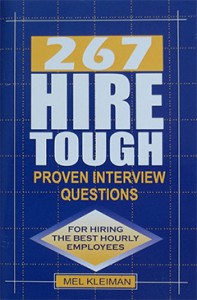 267 hire tough questions book cover- Mel Kleiman